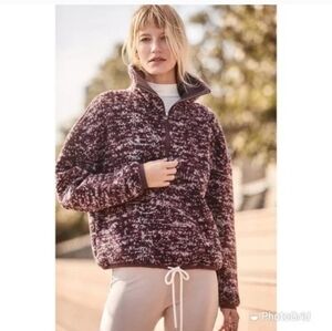 Varley Bailey Wool Blend Half ZipVarley Anthropologie Varley Bailey Wool-Blend .